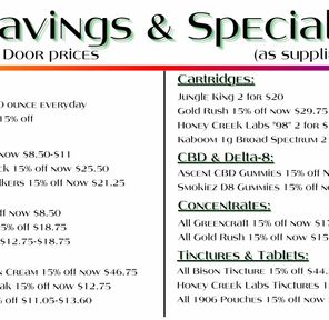Bi-weekly Specials!!!