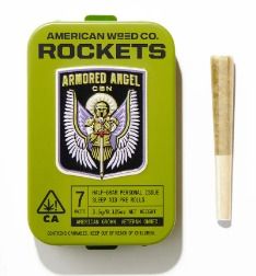 American Weed Company Armored Angel CBN Infused 7 Pack Prerolls 0.5g