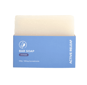 Lavender CBD Soap by Active Releaf 100mg