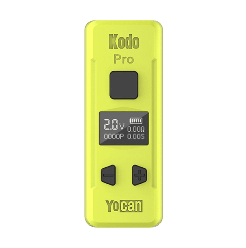 Yocan Kodo Pro 510 Thread OLED Display Battery - Yellow