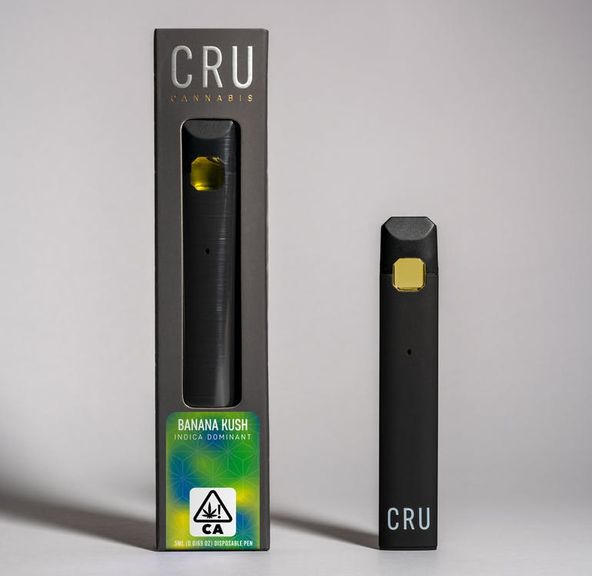 CRU Banana Kush .5ml Disposable Pen 87%