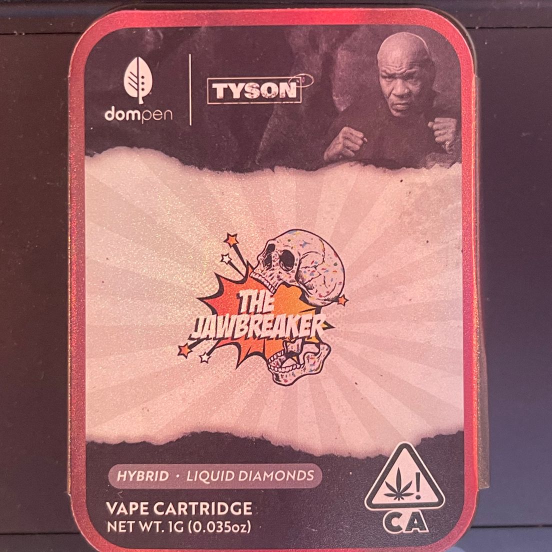Dompen- Tyson The Jawbreaker Liquid Diamonds Cartridge 1g (H)