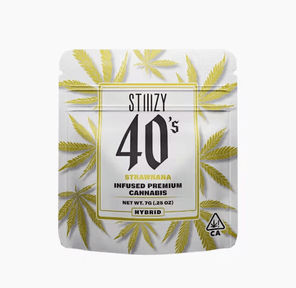 7g INFUSED 40s MYLAR - STRAWNANA 7.00 g