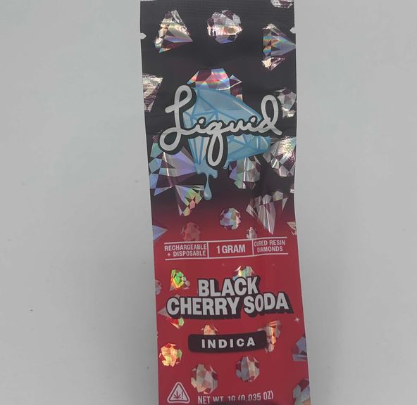 Black Cherry Soda Cured Resin Diamonds 1g disposable