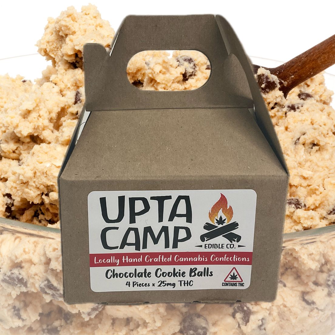 Upta Camp Chocolate Cookie Balls - 100 mg