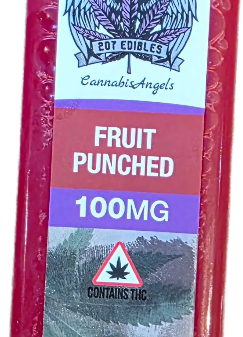 207 Edibles Fruit Punch 100mg Drink