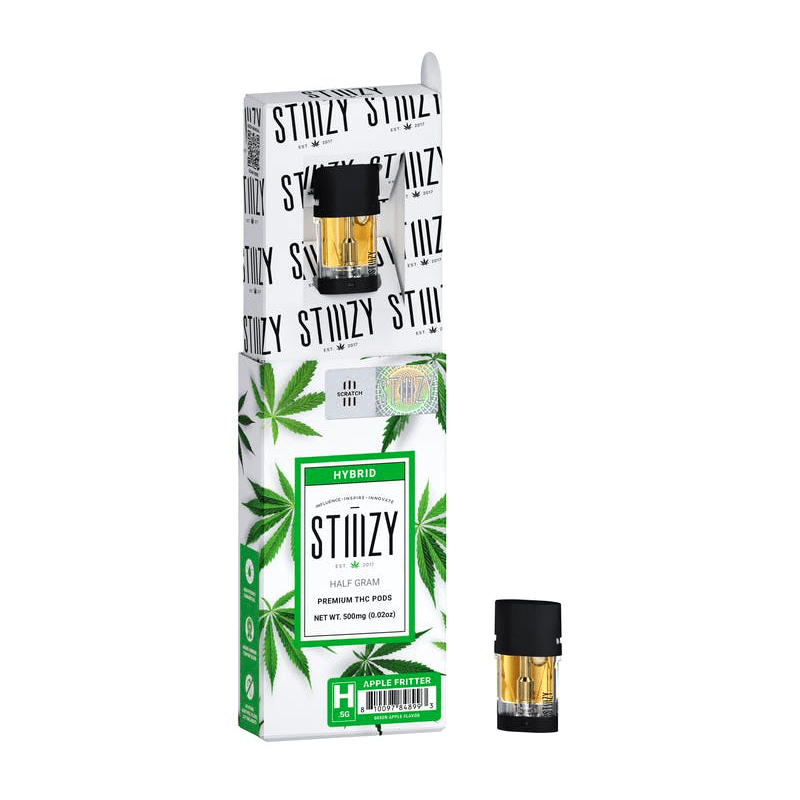 APPLE FRITTER .5g Cartridge By STIIIZY - THC 88.78%