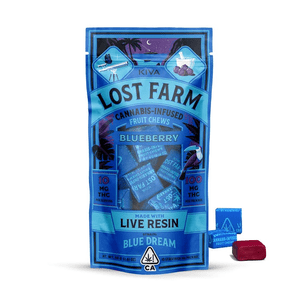 Lost Farm Fruit Chews Blueberry 100mg