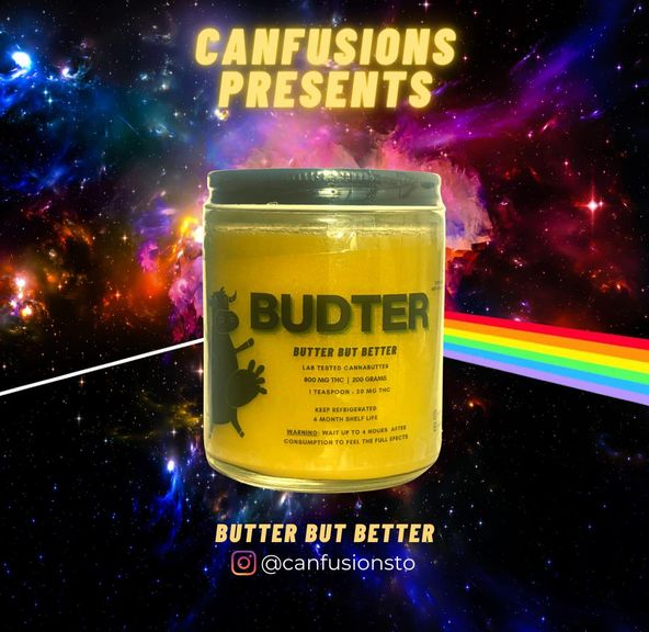 800mg THC Infused Budter by Canfusions