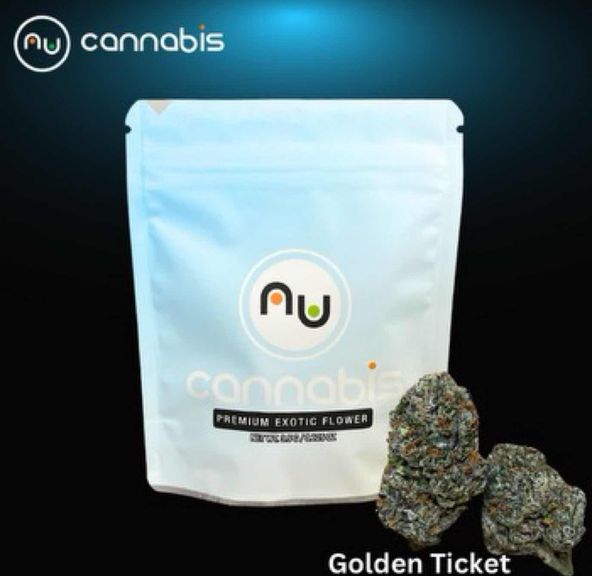 NuCannabis - Golden Ticket 3.5G - PREMIUM INDOOR FLOWER