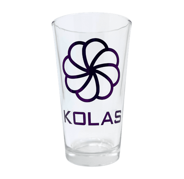 Kolas Branded Pint Glass Purple