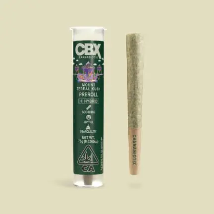 Cannabiotix - Mount Zereal Kush Pre Roll - .75 g