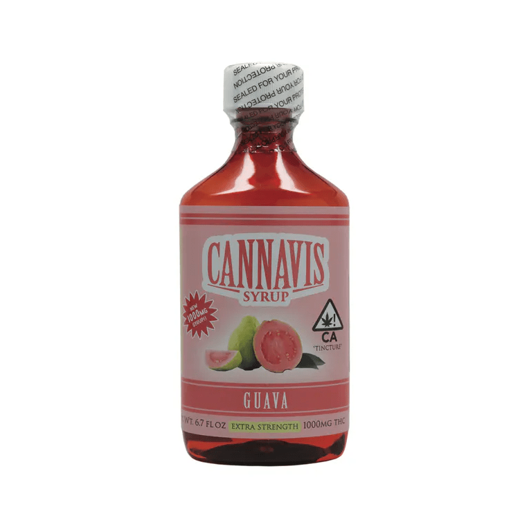 Cannavis: Infused Syrup - Guava, 1000mg