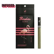 Birdies - Ultra Sativa - 3pk/2.1g Infused Preroll Pack