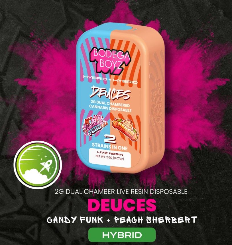 Bodega Boyz - 2g Deuces - Candy Funk/Peach Sherbert