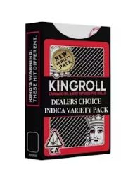 King Roll - Variety Pack #8 Infused 4 Pk Prerolls 3g