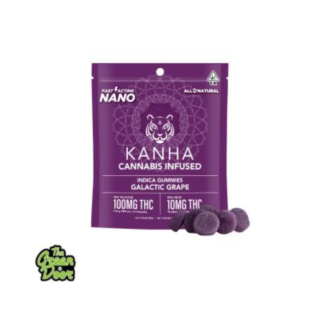 KANHA - NANO Galactic Grape - 10Pk - 100mg