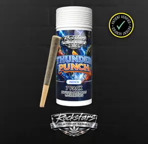 Rockstars - Infused Prerolls - 7 Pack - Thunder Punch - 8.4g (I)