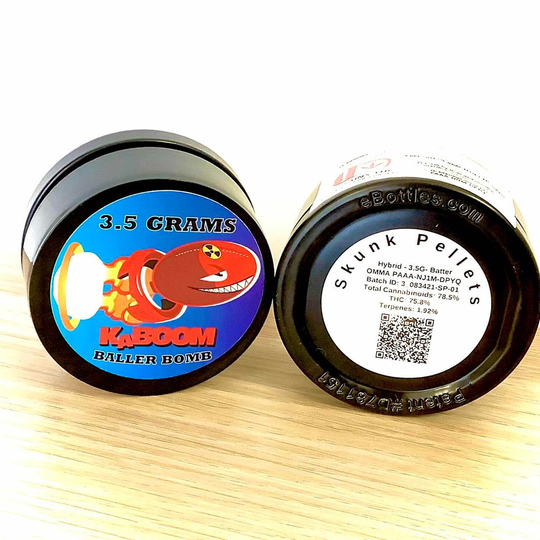 Kaboom 3.5g Baller Bomb Skunk Pellets