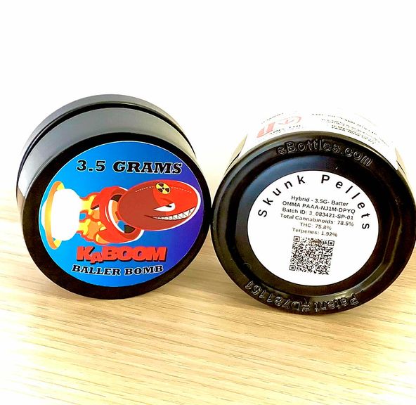 Kaboom 3.5g Baller Bomb Skunk Pellets