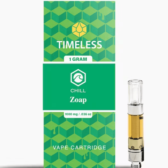 Zoap 1000mg Vape Cartridge (Chill)