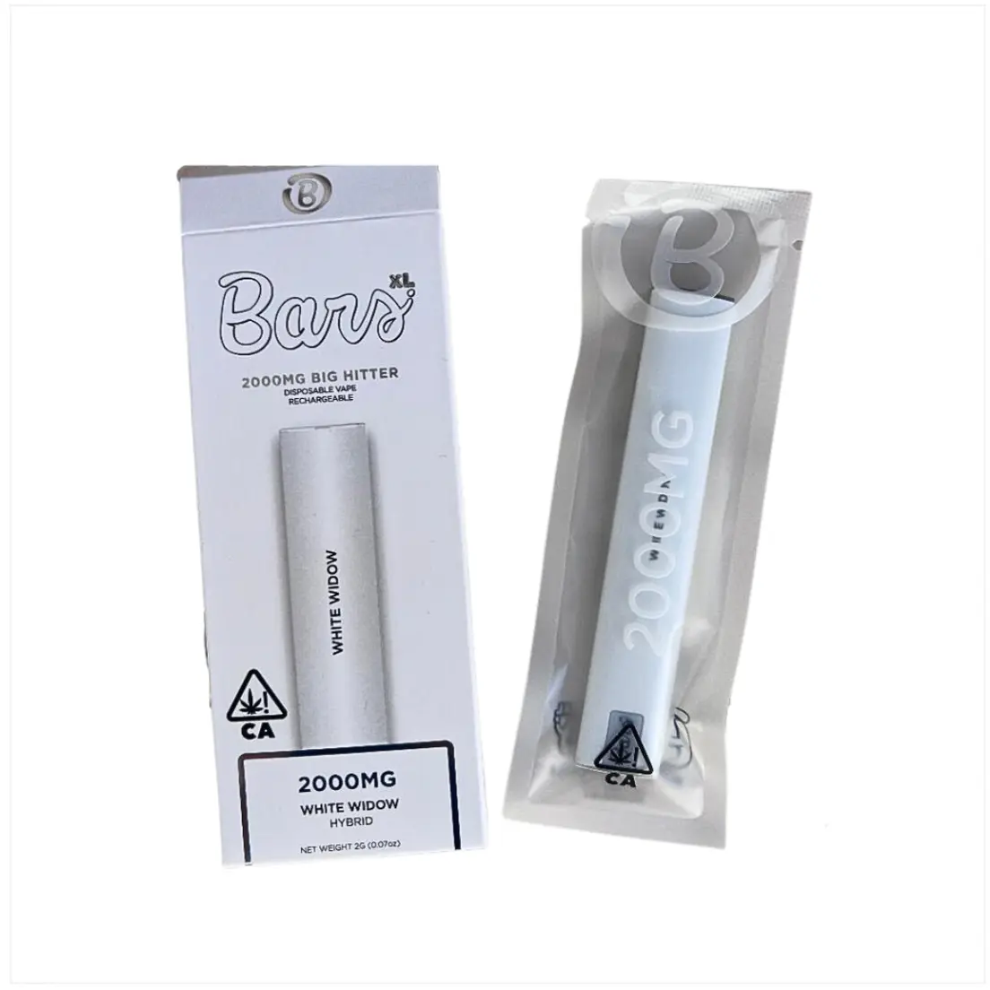 Bars 2G Disposable White Widow
