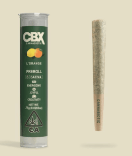 CANNABIOTIX L'ORANGE .75G PRE-ROLL SATIVA