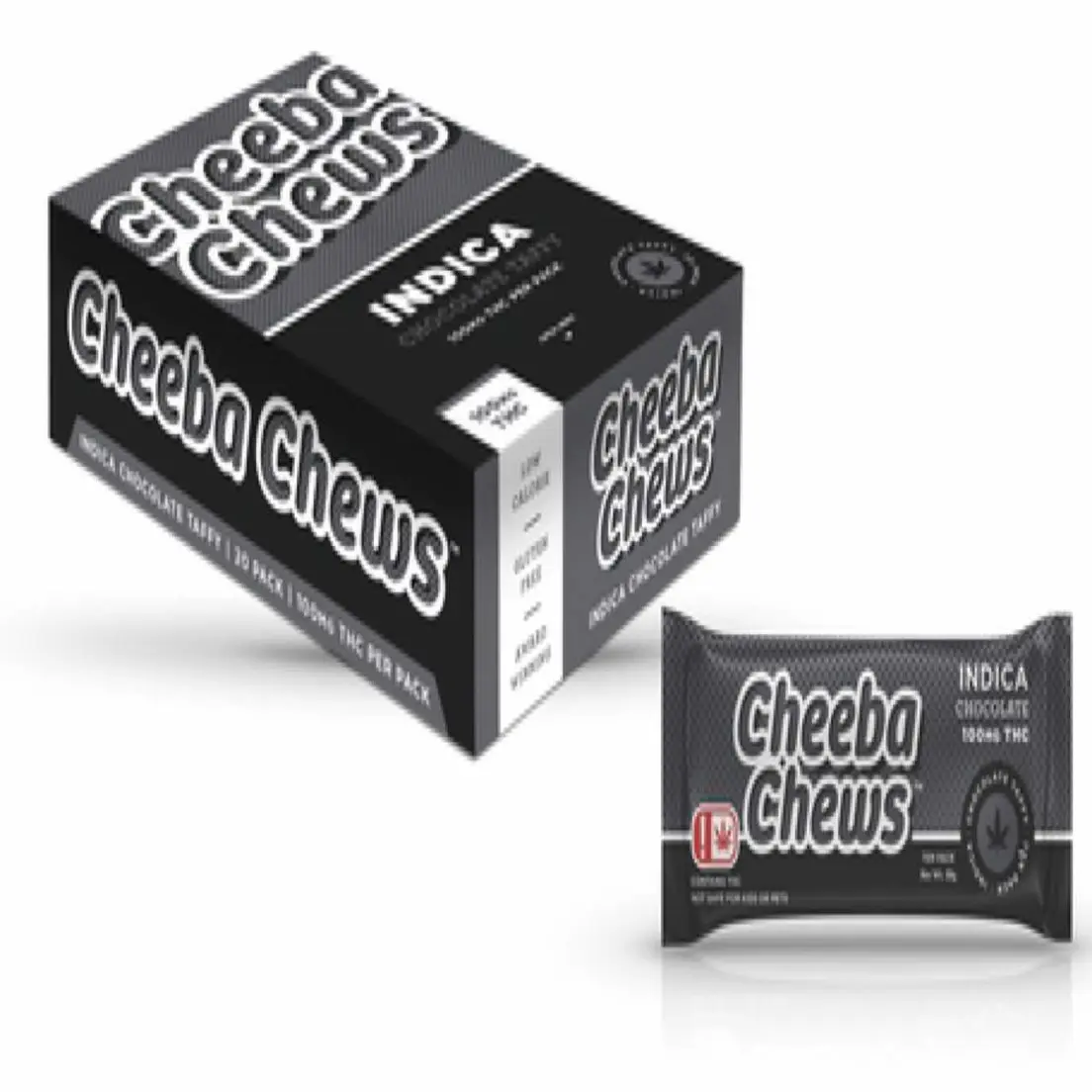 Cheeba Chew - Chocolate Taffy - 100mg Indica