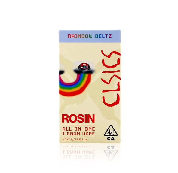 CLSICS- Rainbow Beltz Rosin Disposabe 1g (H)