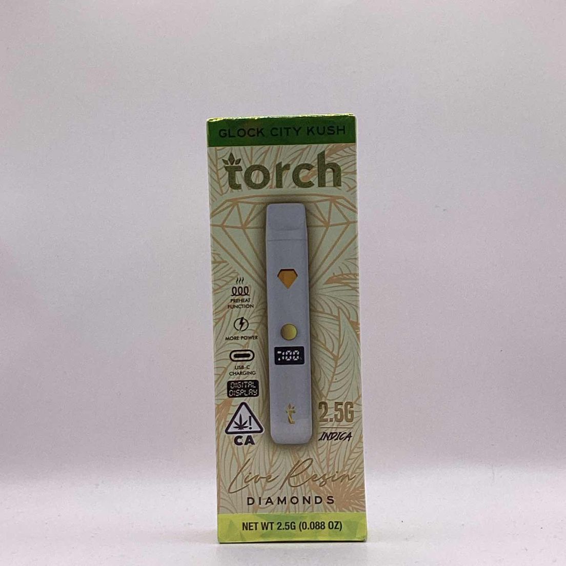 Torch - Disposable - Glock City Kush - 2.5G