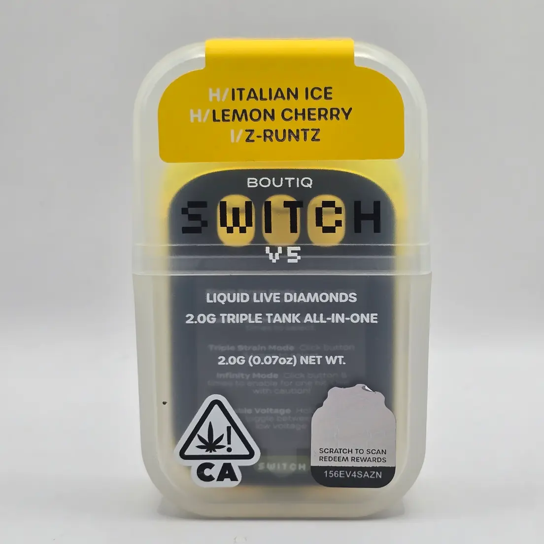 Boutiq - Disposable - Italian Ice x Lemon Cherry x Z-Runtz - 2G