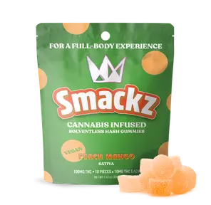 Peach Mango - Hash Gummies (Smacks) -100mg 40.00 g