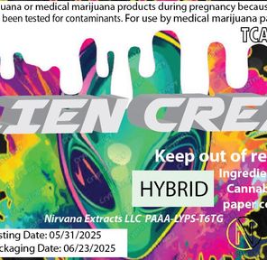 Nirvana - Alien Cream 1g Pre-Roll