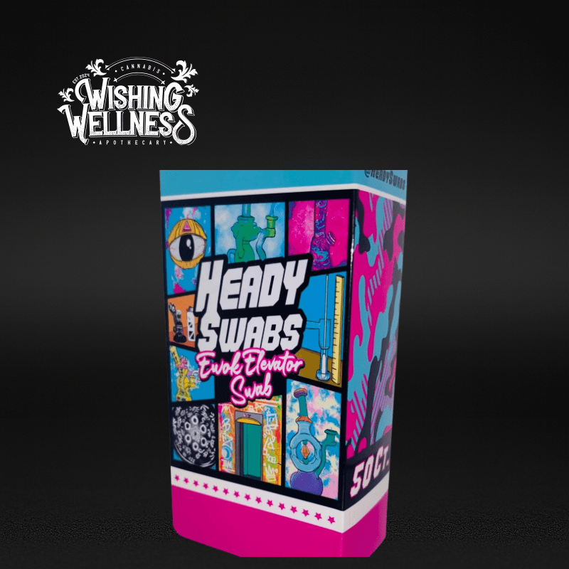 Heady Swabs x Ewok Glass | Elevator Swabs – 50 Count
