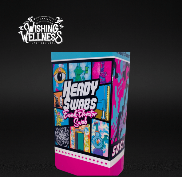 Heady Swabs x Ewok Glass | Elevator Swabs – 50 Count