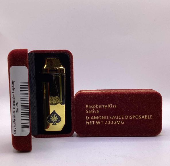 Ace Ultra Premium - Disposable - Raspberry Kiss - 2G
