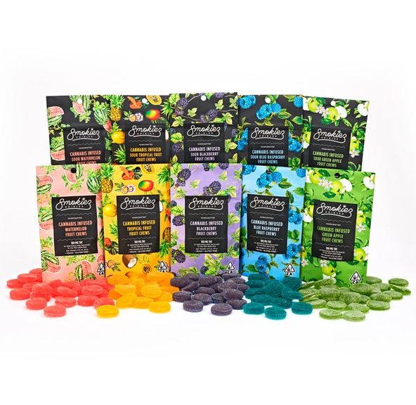 Smokiez Green Apple 100mg Gummies