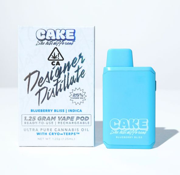 Cake AIO Vape Blueberry Bliss 1.25g