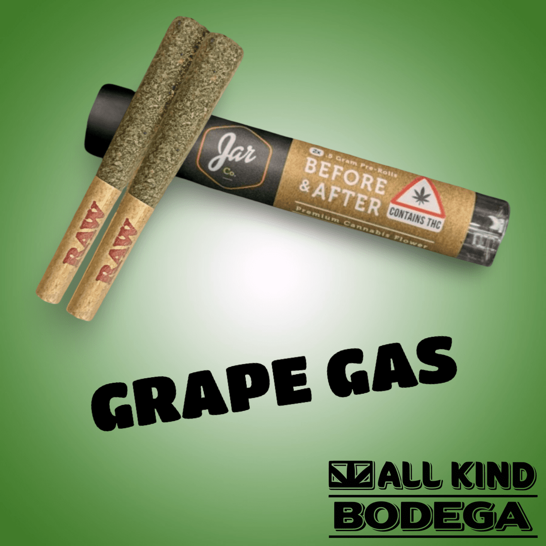 Grape Gasoline .5g Preroll 2 Pack (1g total) (@jarcannabis2.0)
