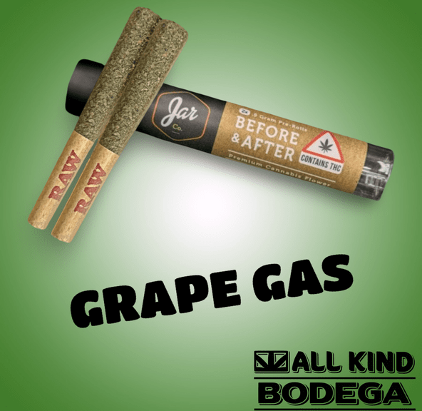 Grape Gasoline .5g Preroll 2 Pack (1g total) (@jarcannabis2.0)
