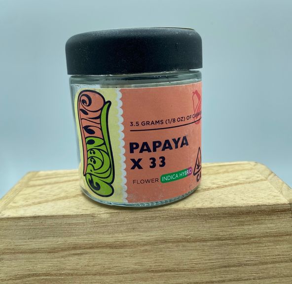 Greenline - Papaya x 33 3.5g Flower