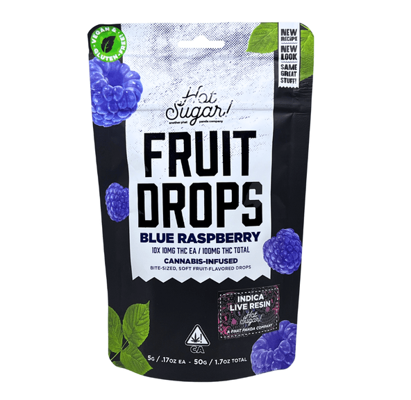 Phat Panda - Blue Raspberry 100mg Gummies 10pk