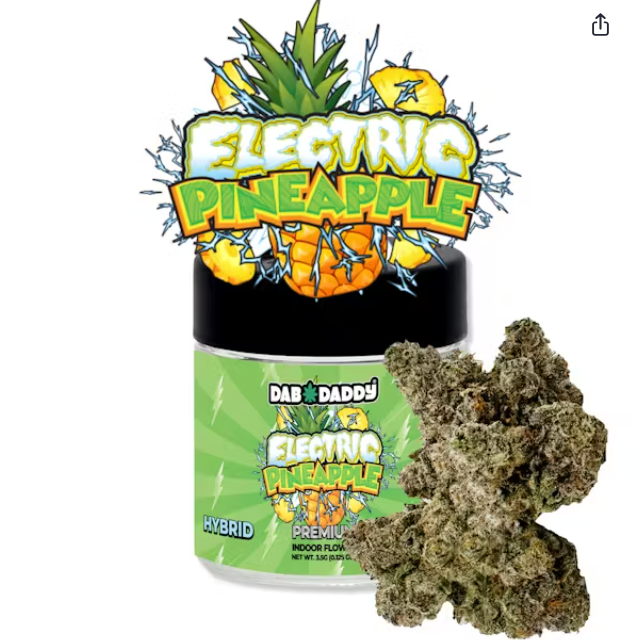Dab Daddy - Electric Pineapple Flower 3.5g