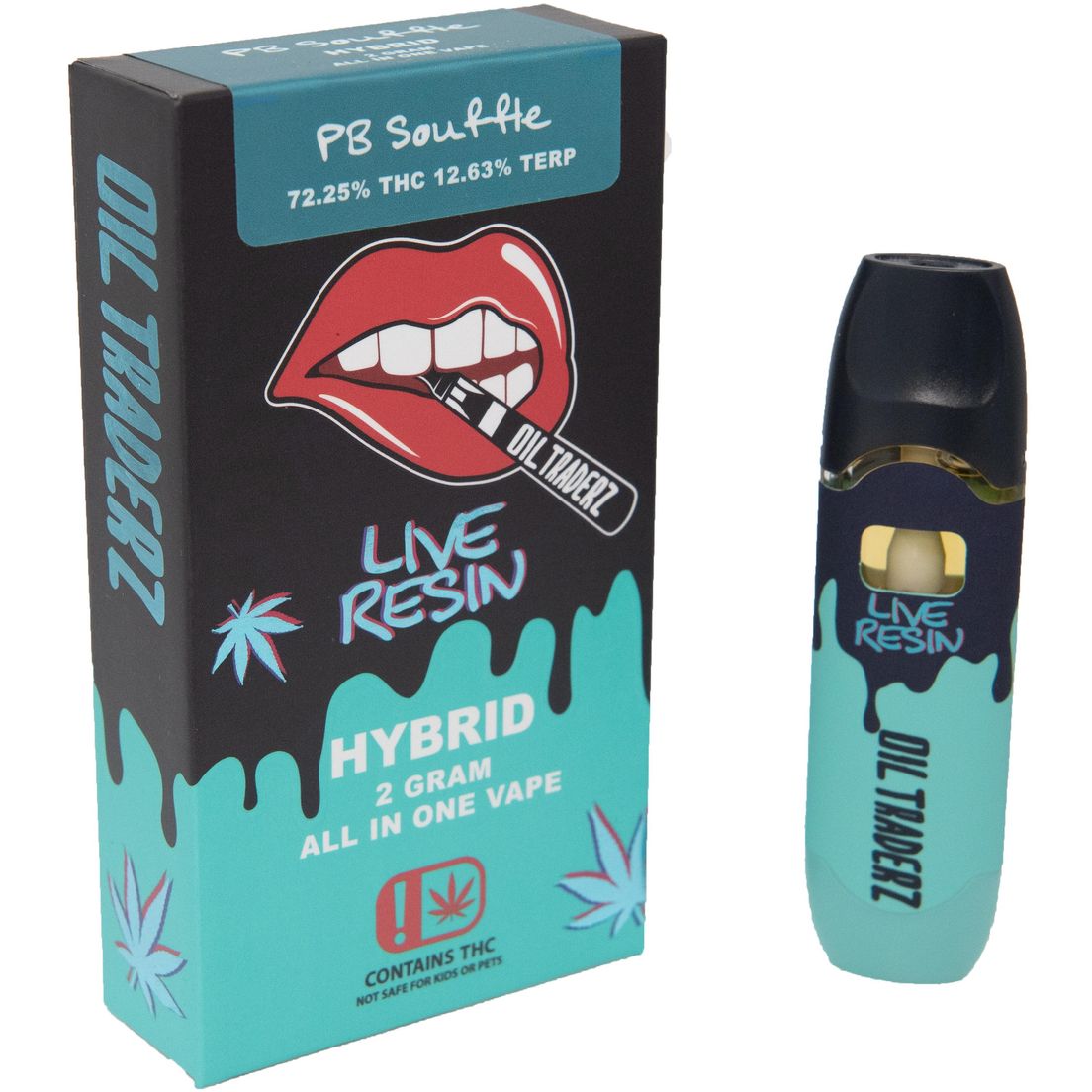 OIL TRADERZ PB SOUFFLE LIVE RESIN DISPOSABLE 2G