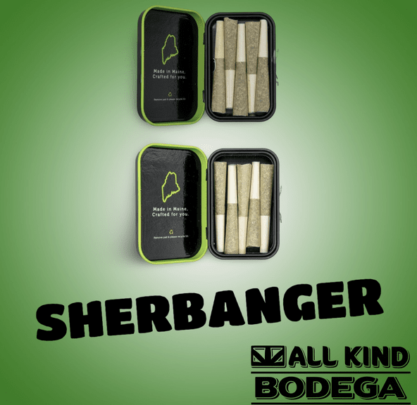 Sherbanger .35g Preroll 10 pack (3.5g total) (@jarcannabis2.0)