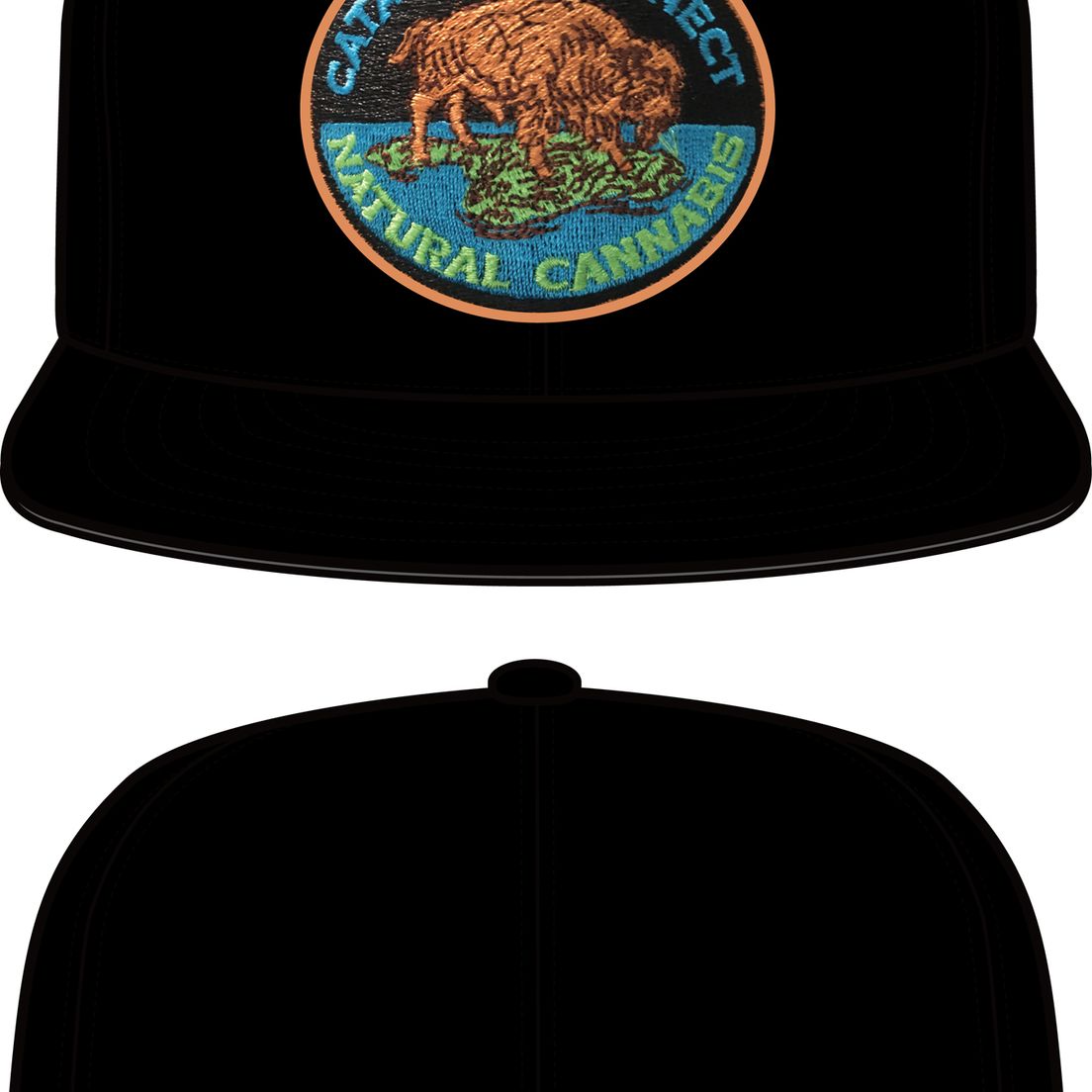 Catalina Connect: Hat - Black, Original Snapback