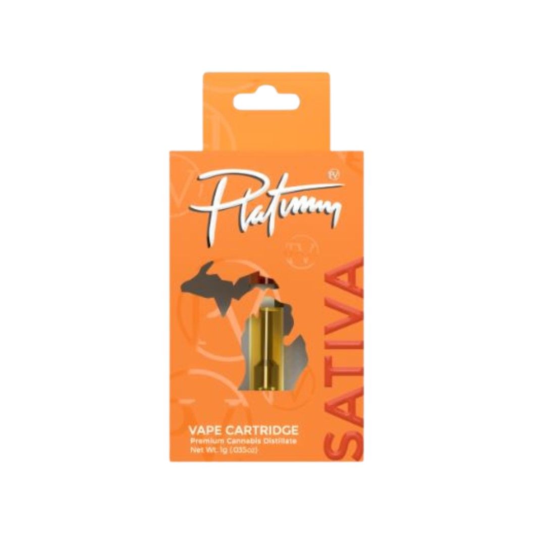 Platinum Cartridge Poppin Peach 1g