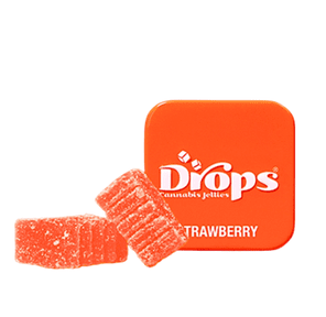 Drops - Strawberry Live Rosin Jellies (100mg)