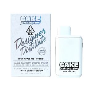 Cake AIO Vape Sour Apple Pie 1.25g