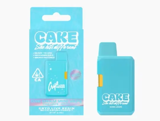 Cake - King Louis Cryo Live Resin Mini Vape 1g